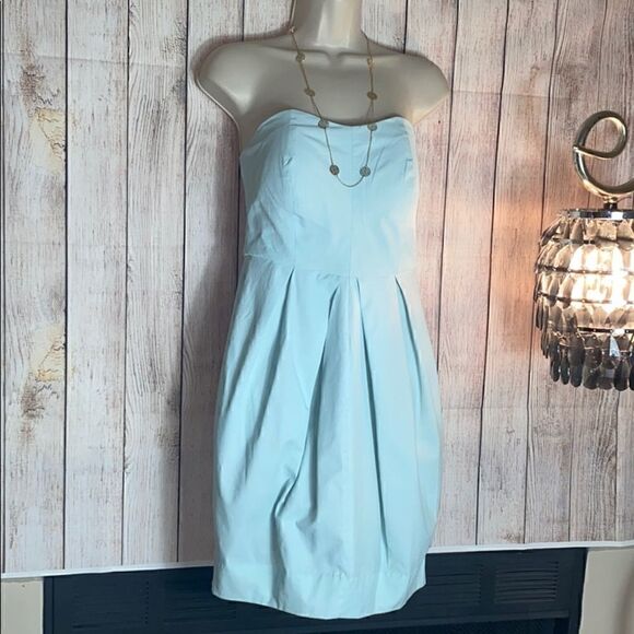 Anthropologie C Luce Dress Womens Size Small strapless Fit & Flare bandeau New - Picture 3 of 8
